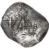 Image 2 : PERU, Lima, cob 8 reales, 1687 R.