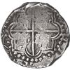 Image 2 : BOLIVIA, Potosí, cob 8 reales, Philip III, assayer R (curved leg).