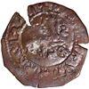 Image 1 : DOMINICAN REPUBLIC, Santo Domingo, copper 4 maravedís, Charles-Joanna, assayer F to left, denominati
