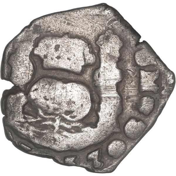GUATEMALA, Guatemala City, cob 2 reales, 1737 J.
