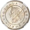Image 1 : JAMAICA, copper-nickel farthing, Victoria I, 1900, NGC MS 63, "top pop," ex-Rudman.