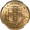 Image 2 : JAMAICA, nickel-brass penny, George VI, 1945, NGC MS 64, ex-Rudman.