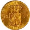 Image 2 : NETHERLANDS (Kingdom), gold 10 gulden, Wilhelmina I, 1897, PCGS MS65.