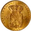 Image 2 : NETHERLANDS (Kingdom), gold 10 gulden, Wilhelmina I, 1897, PCGS MS65.