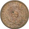 Image 2 : PARAGUAY, struck at the Heaton Mint in Birmingham, England, copper 4 centésimos, 1870-SHAW, PCGS MS6