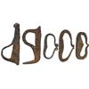 Image 1 : Lot of five iron fire-starters ("fire steels"), medieval period.
