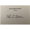 Image 1 : Virginia  Senator John Warner original signature