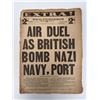 Image 1 : Daily Mirror 1939 Vintage Newspaper