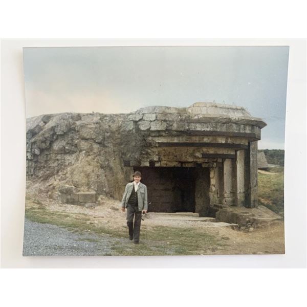 WWII Peter Lutzen Pillbox Signed Photo