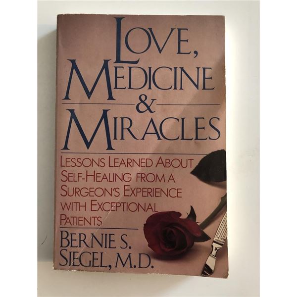 Love, Medicine & Miracles Hardcover Book - Bernie S. Siegel, M.D.