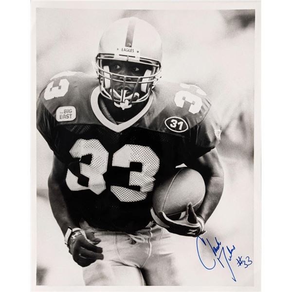 College football player Chuckie Dukes signed photo