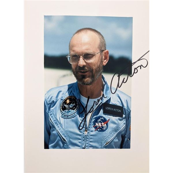 Loren Wilber Acton signed photo