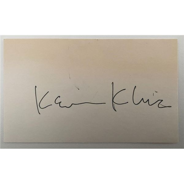 Theatre Hall of Fame Actor Kevin Kline autograph