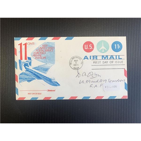Douglas Oxby signed first day cover
