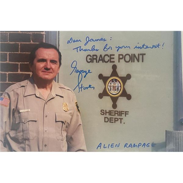 George Stover Signed Photo
