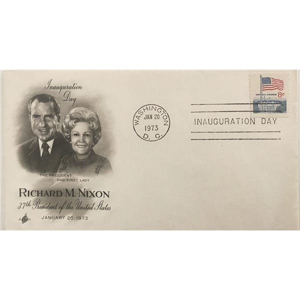 President Richard Nixon Inauguration Day 1973 First Day Cover