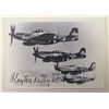 Image 1 : WWII Ace Clayton Kelly Gross signed photo