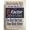 Image 1 : Martin Katahn, Ph.D The T-Factor 2000 Diet Hardcover Book