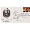 Image 1 : David Eisenhower signed First Day Cover