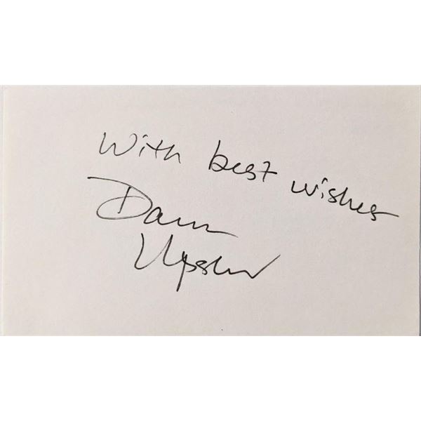 Opera singer Dawn Upshaw autograph