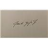 Image 1 : President of the NHL John A. Ziegler Jr original signature original signature
