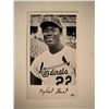 Image 1 : Mudcat Grant facsimile signed photo. 3x5 inches