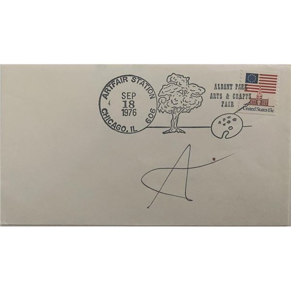 Herbert Aach signed 1976 cover