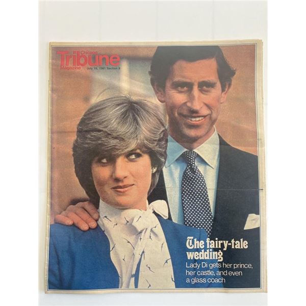 Chicago Tribune Original 1981 Vintage Magazine