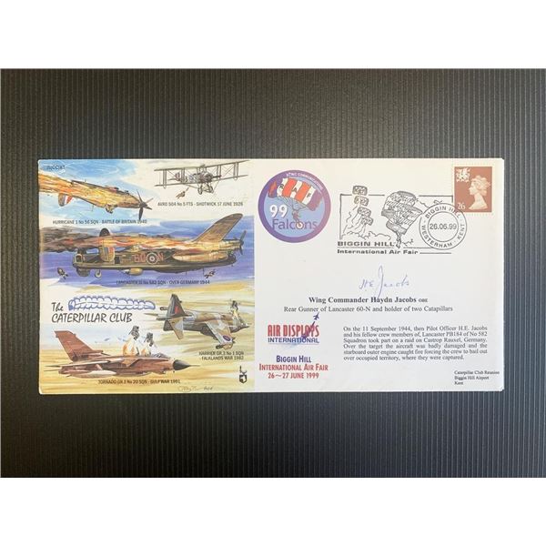 Haydn Jacobs signed first day cover