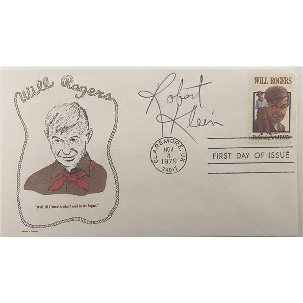 Robert Klein signed 1979 first day cover