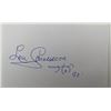 Image 1 : Basketball HOF Lou Carnesecca signature