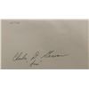 Image 1 : Astronaut Charles D. Gemar original signature