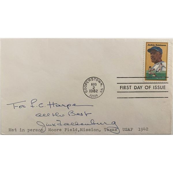 Jinx Falkenburg signed 1982 first day cover