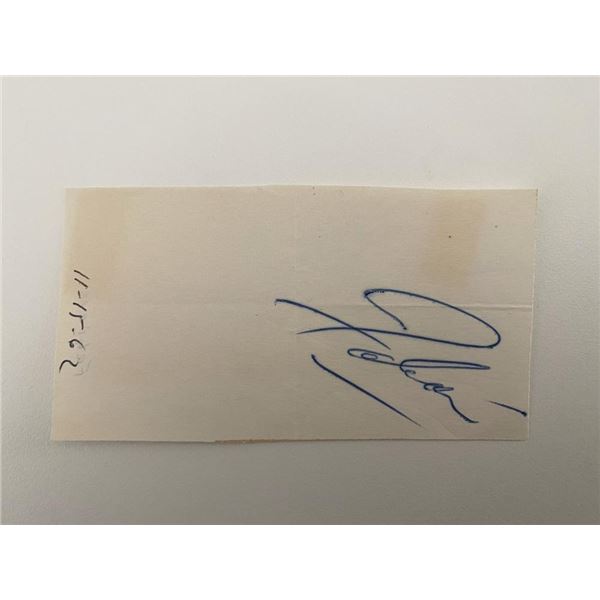 Singer Fabian original signature