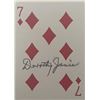 Image 1 : Actress Dorothy Janis signed playing card