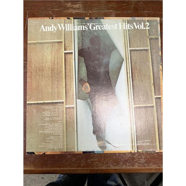 Andy Williams Greatest Hits Volume 2 Album
