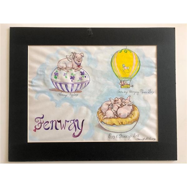 Fenway the Pigasus Original Art