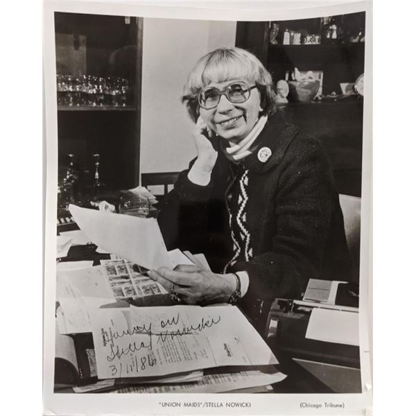 Dr. Stella Nowicki Signed Photo