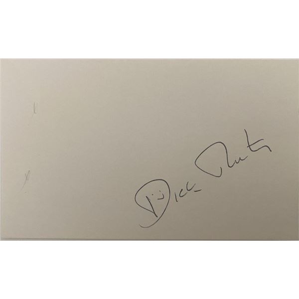Recipient of Purple Heart Medal Dick Rutan original signature