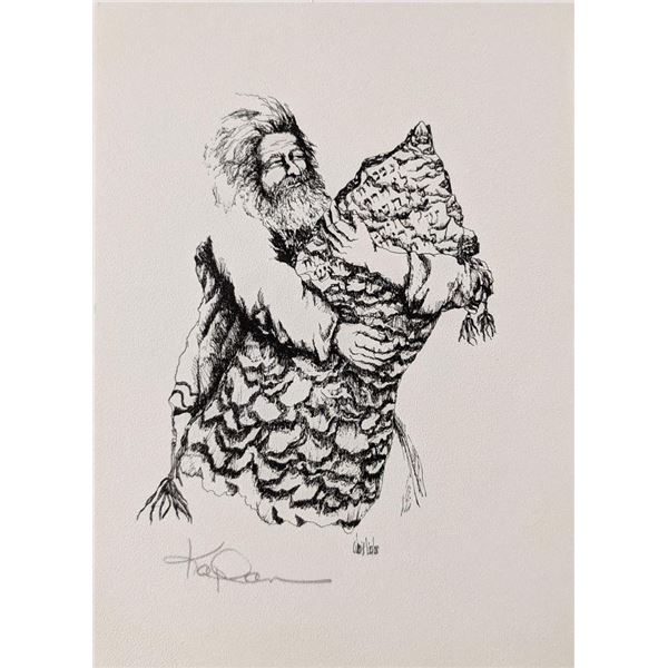 David Kaplan Signed Print