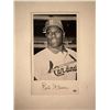 Image 1 : Bob Gibson facsimile signed photo. 3x5 inches