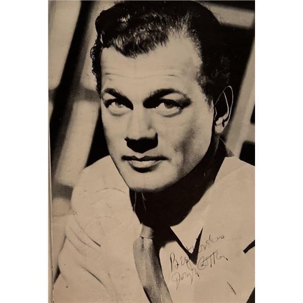 Joseph Cotten facsimile signed photo. 3x5 inches