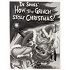 Image 1 : How the Grinch Stole Christmas! signed photo