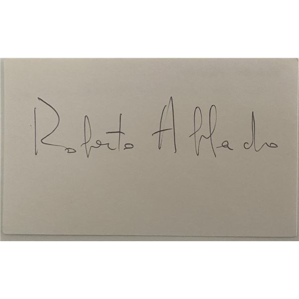 Roberto Abbado original signature