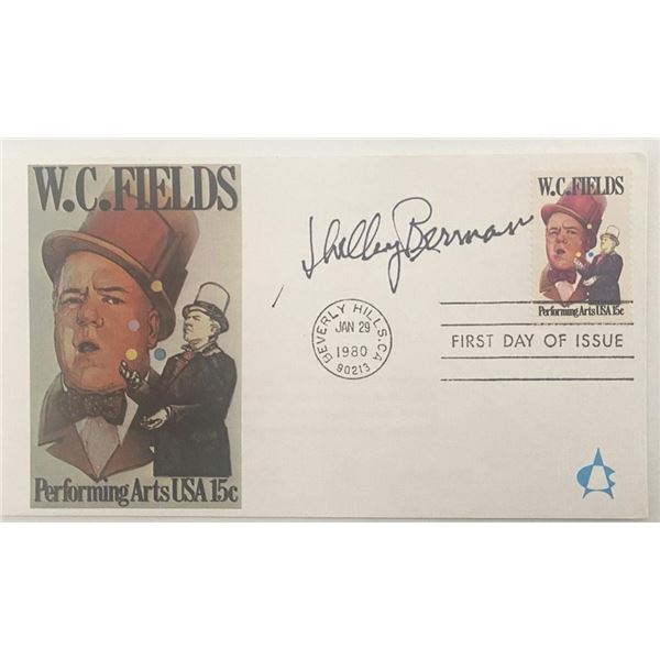 Comedian Shelley Berman signed FDC