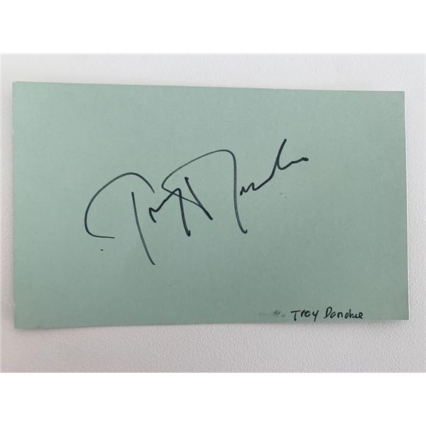 Troy Donohue original signature