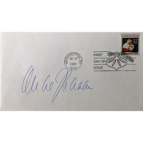 1987 signed First Day Cover