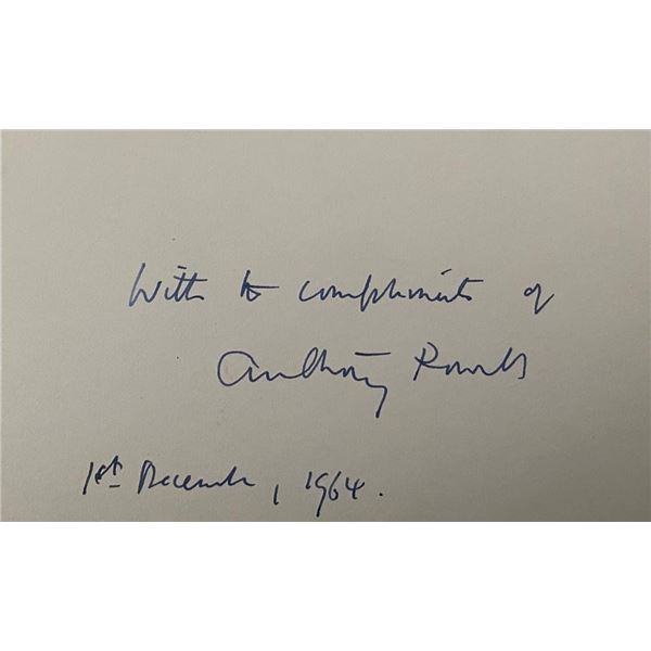 Anthony Powell Signature