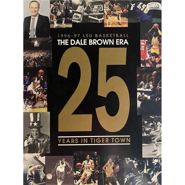 LSU Tigers 96-97 media guide. 8x11 inches