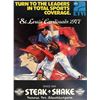 Image 1 : St Louis Cardinals 1977 scorecard. 8x11 inches